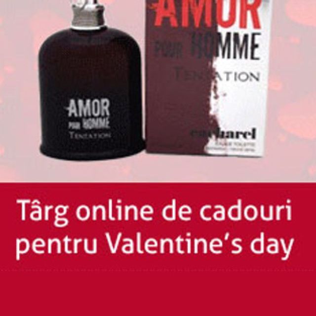 Targ online cu cadouri de Valentines Day! Vino si tu si alege cadoul ideal pentru persoana iubita!