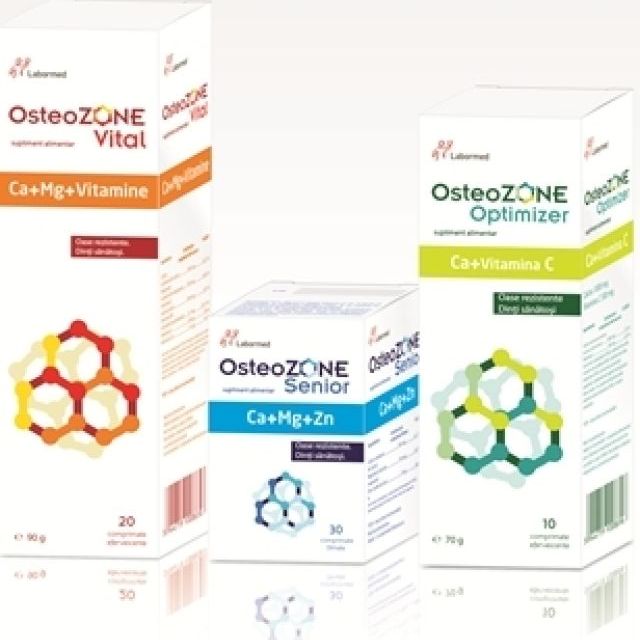 OsteoZONE - Solutia completa pentru tulburarile de metabolism cauzate de lipsa calciului 